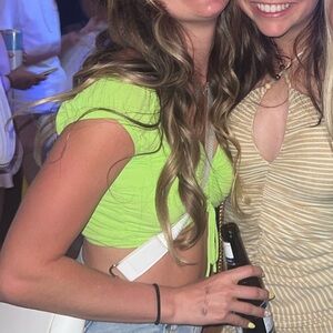 Green princess polly top.